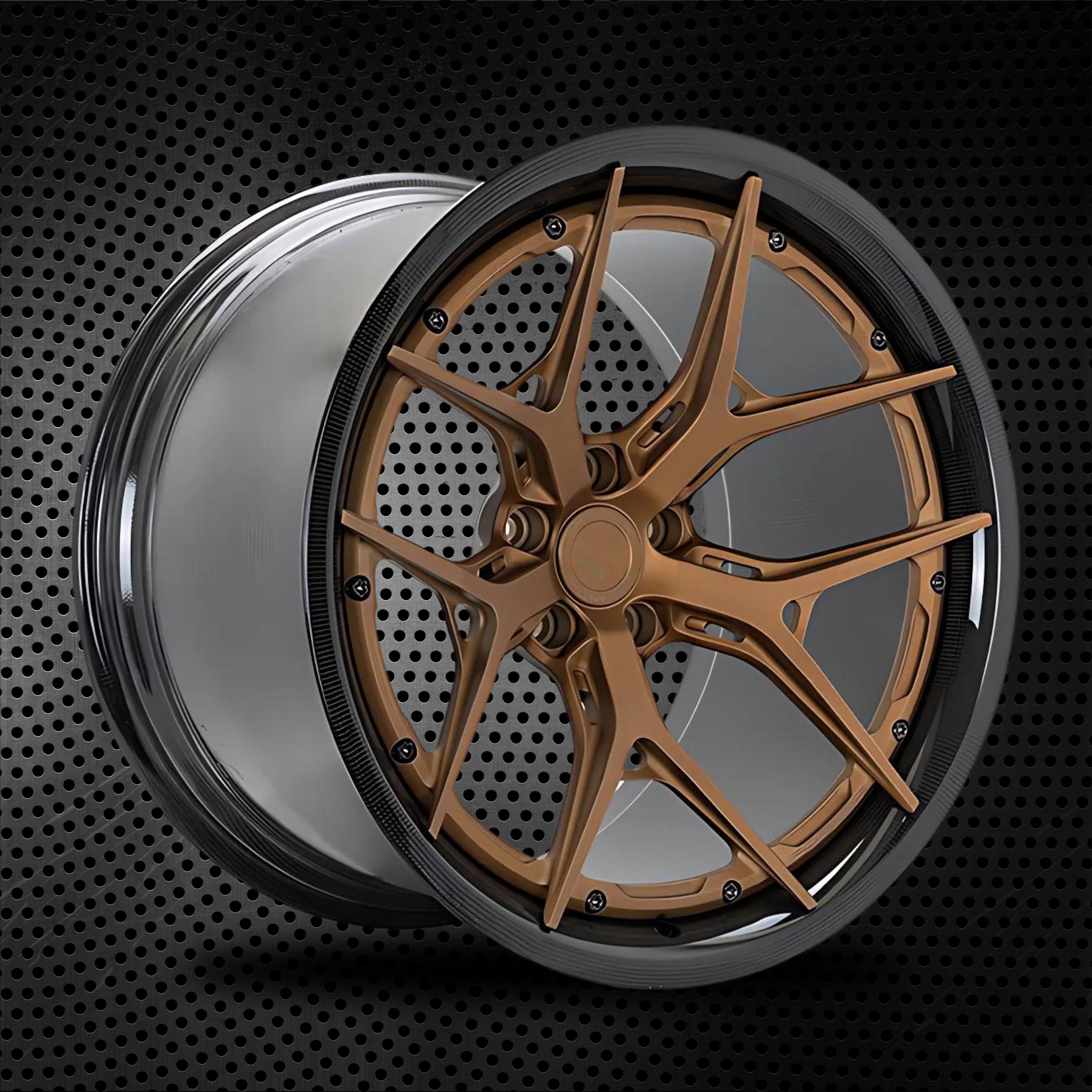 DXWS-03 – Lightweight Carbon CNC Machined Wheels