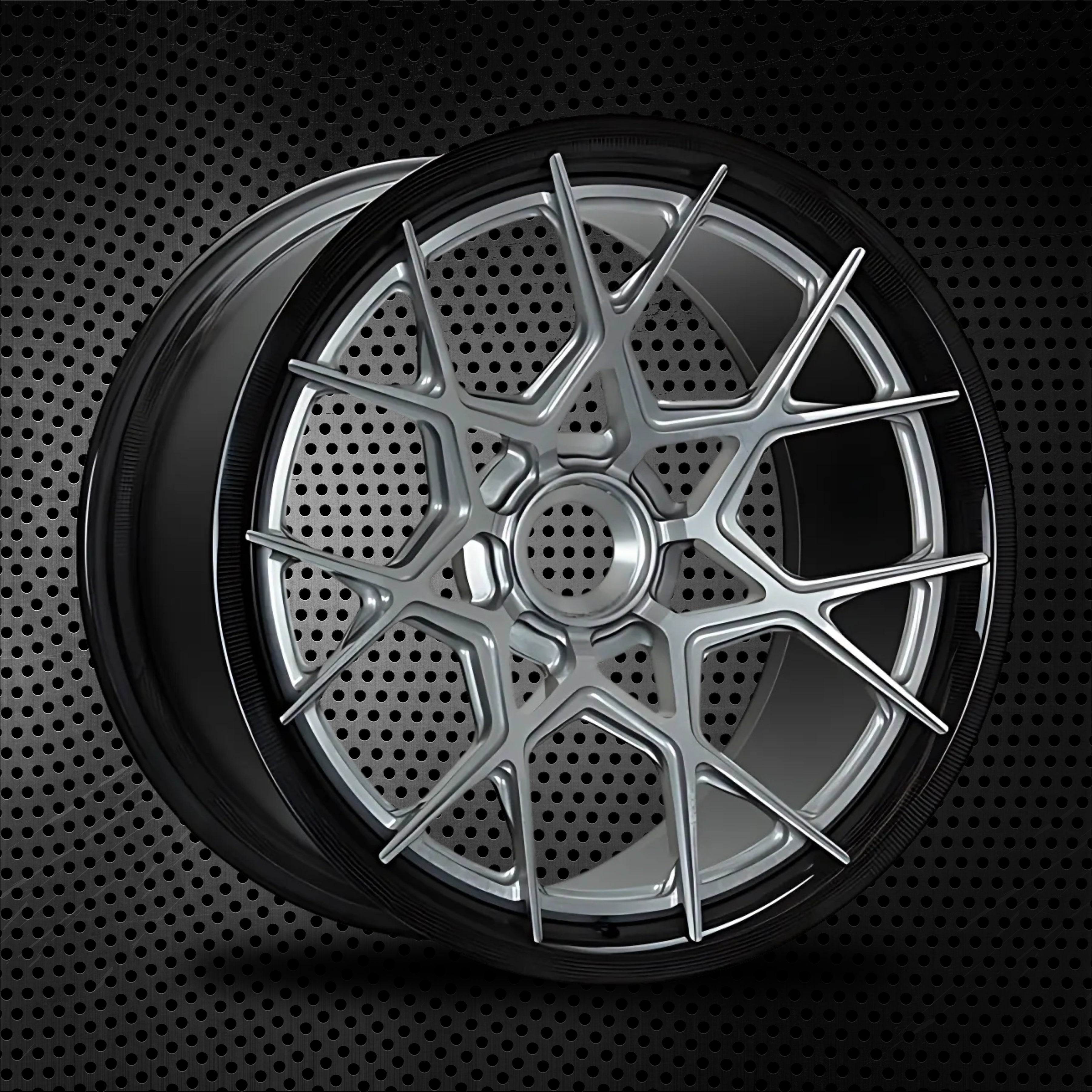 DXWS-07 – Precision CNC Machined Custom Wheels